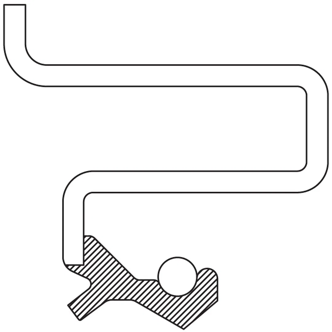 710949 – NATIONAL Auto Trans Extension Housing Seal, OE Replacement - view 2